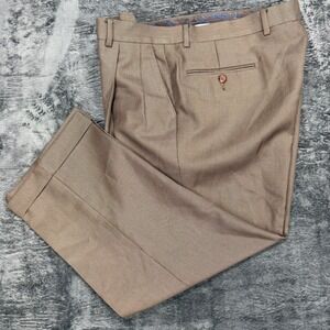 Lauren Ralph Lauren Dress Pants Men 34W x 32L Tan Pleated